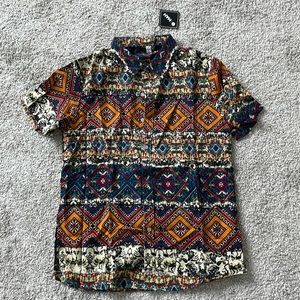 Tribal Pront Button Down